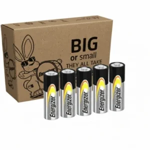 Energizer 1.5 V Alkaline AA Batteries 4 Pack – Bulk