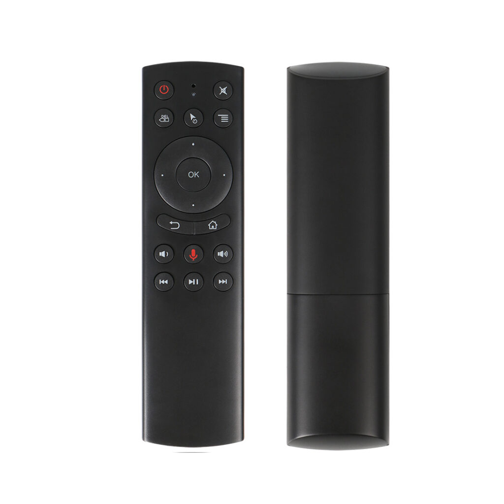 YUNGCHUN Voice Control Air Mouse Remote, Plug & Play 2.4G Wireless Remote with Voice Search, Volume & Media Controls