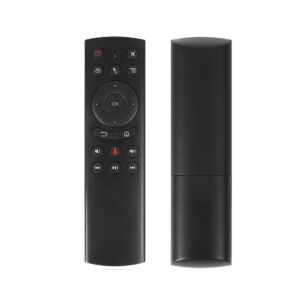 YUNGCHUN Voice Control Air Mouse Remote, Plug & Play 2.4G Wireless Remote with Voice Search, Volume & Media Controls